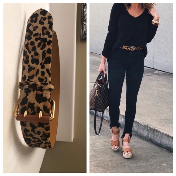Lauren Ralph Lauren Accessories - Lauren by Ralph Lauren Belt. Faux Leopard.